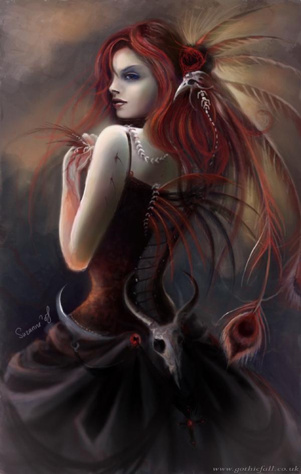 Gothic Dark Art by Suzanne Gildert