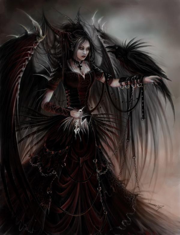 Gothic Dark Art by Suzanne Gildert