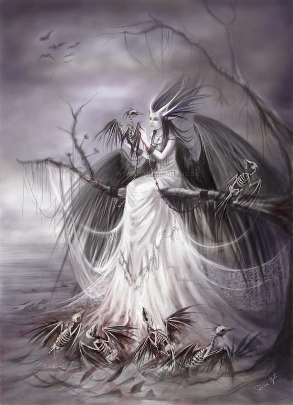 Gothic Dark Art by Suzanne Gildert