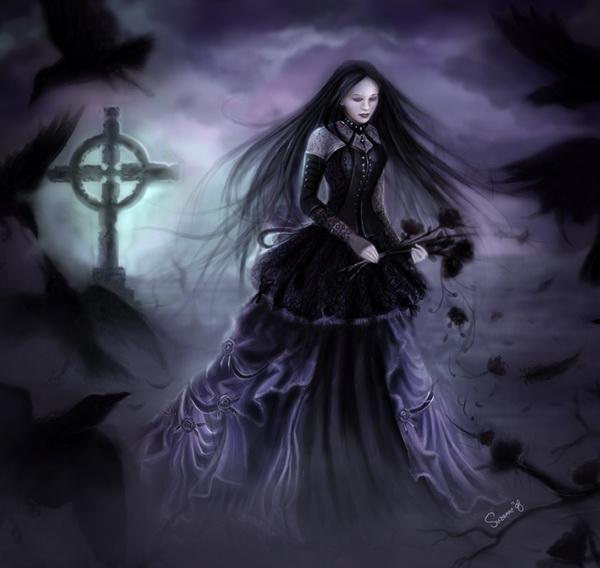 Gothic Dark Art by Suzanne Gildert