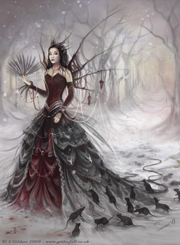 Gothic Dark Art by Suzanne Gildert