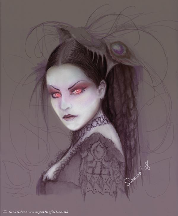 Gothic Dark Art by Suzanne Gildert
