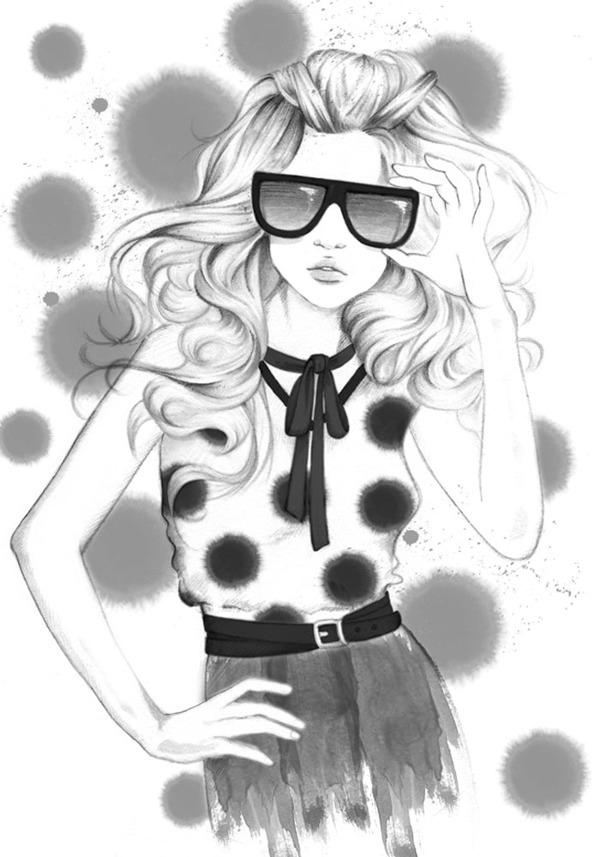 50 Beautiful Fashion Illustrations