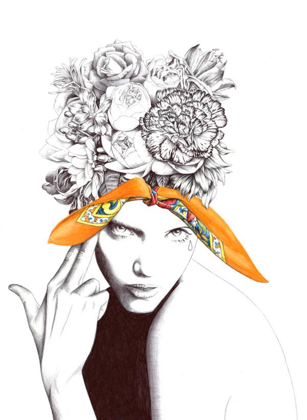 50 Beautiful Fashion Illustrations