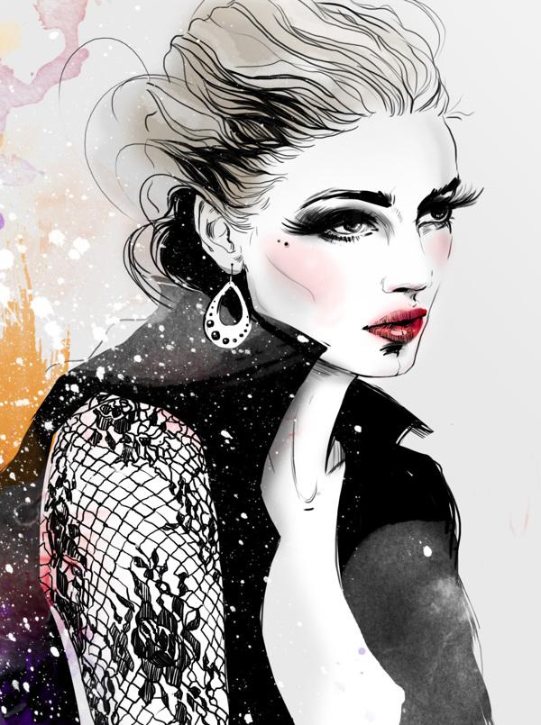 50 Beautiful Fashion Illustrations