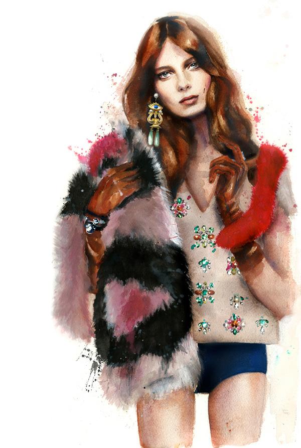 50 Beautiful Fashion Illustrations