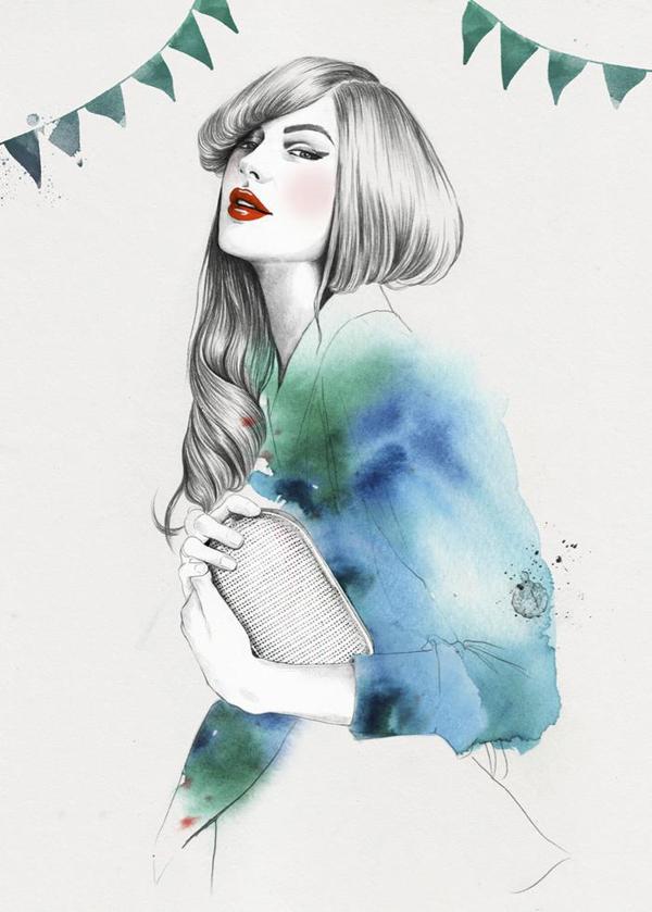 50 Beautiful Fashion Illustrations