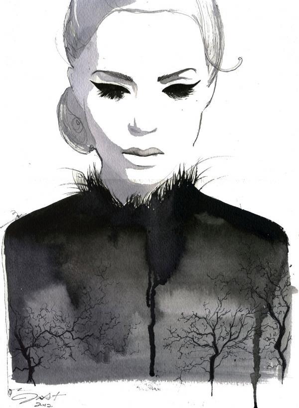 50 Beautiful Fashion Illustrations