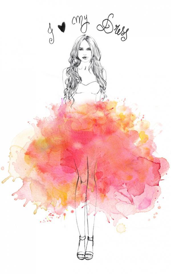 50 Beautiful Fashion Illustrations