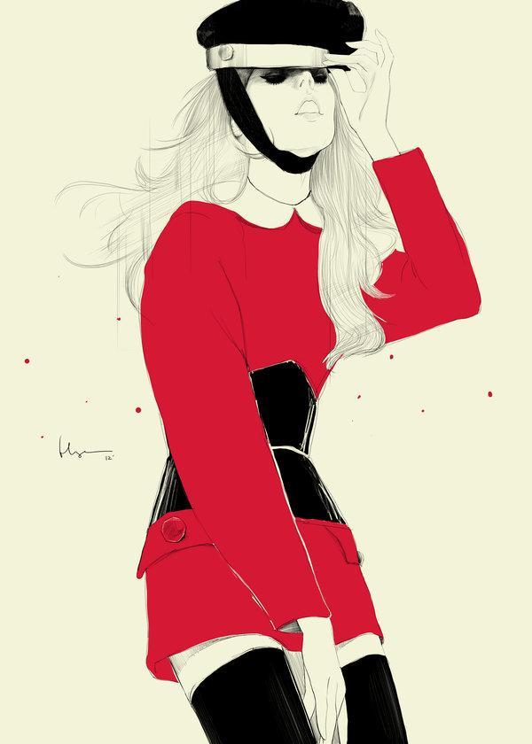 50 Beautiful Fashion Illustrations