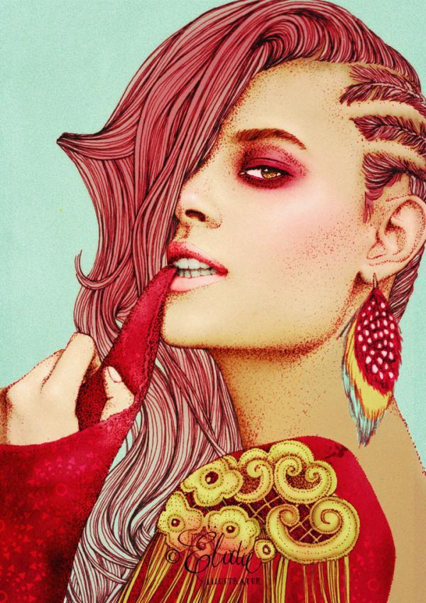 50 Beautiful Fashion Illustrations
