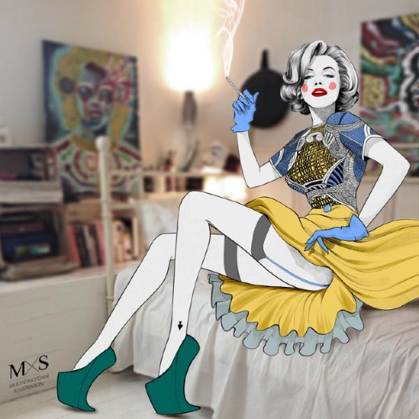 50 Beautiful Fashion Illustrations