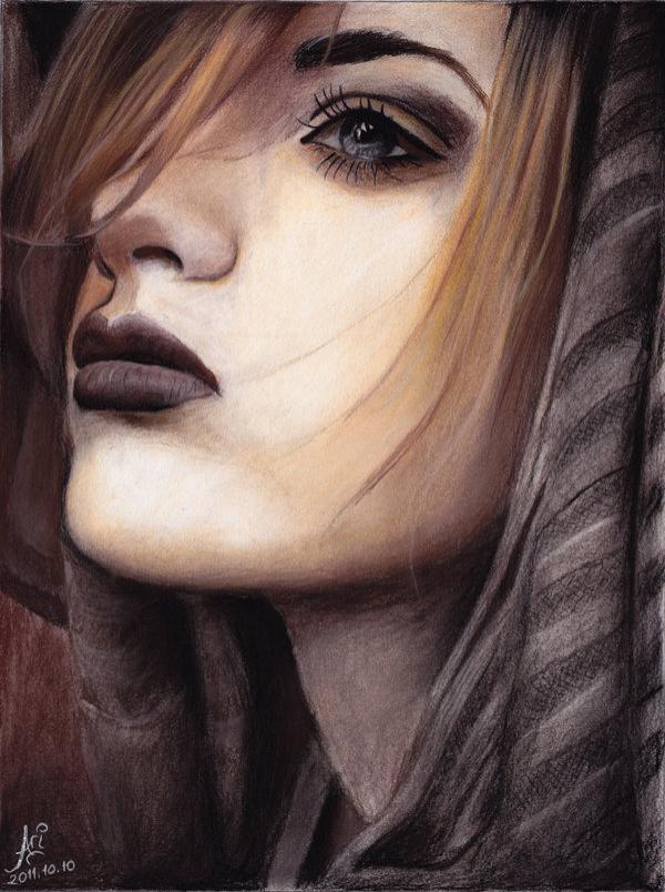 Colour Pencils Drawings by ArielRGH