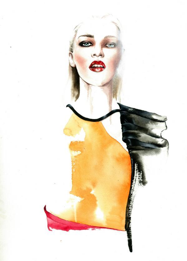 Fashion Illustrations by Antonio Soares