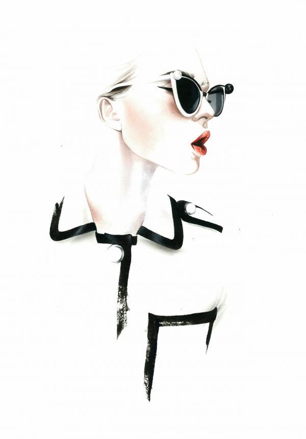Fashion Illustrations by Antonio Soares