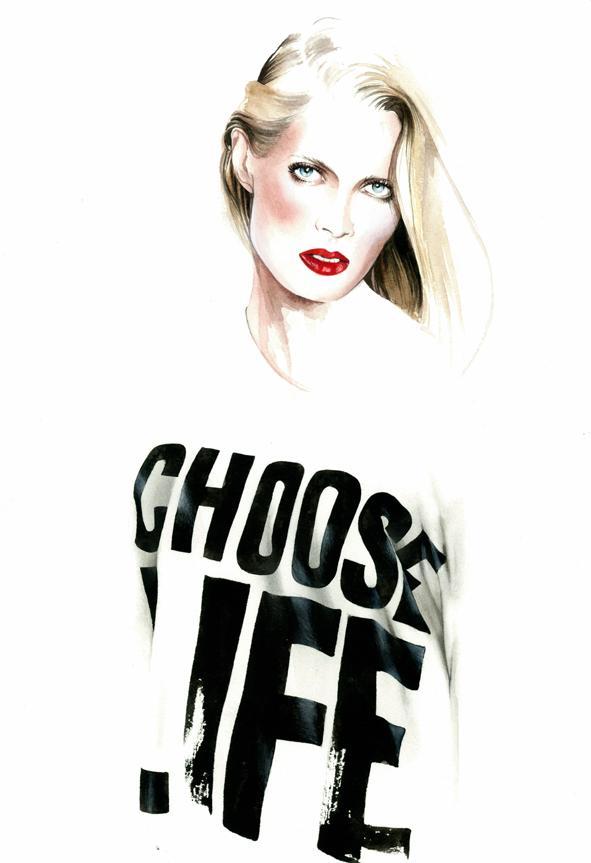 Fashion Illustrations by Antonio Soares