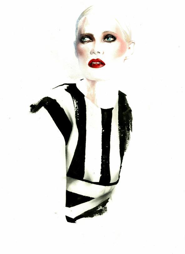 Fashion Illustrations by Antonio Soares