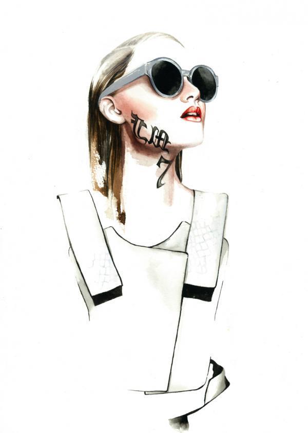 Fashion Illustrations by Antonio Soares