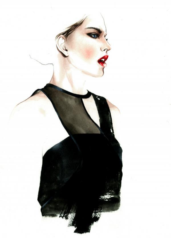 Fashion Illustrations by Antonio Soares