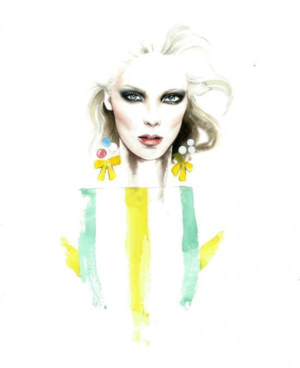Fashion Illustrations by Antonio Soares