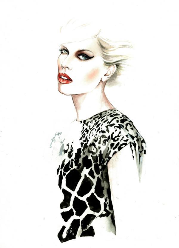 Fashion Illustrations by Antonio Soares