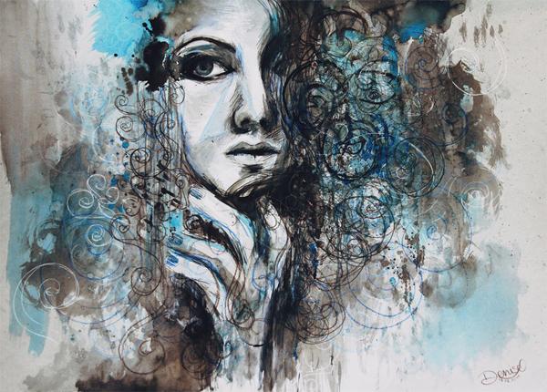 Mixed Media Illustrations by Denise Esposito
