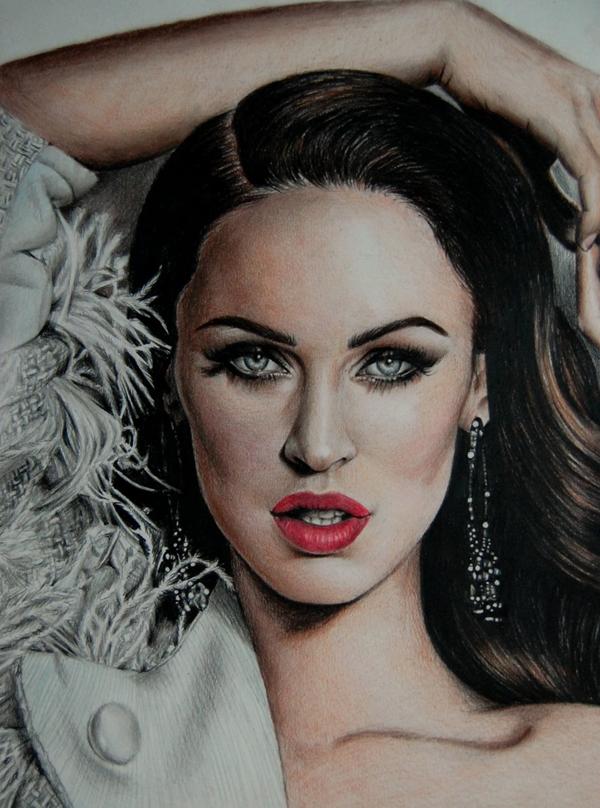 Colour Pencil Drawings by Valentina Zou