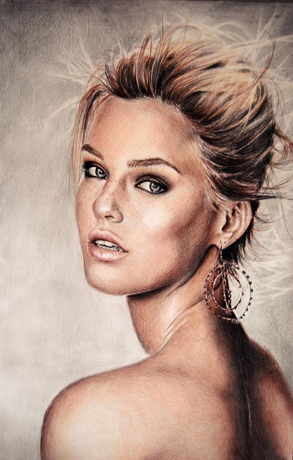 Colour Pencil Drawings by Valentina Zou