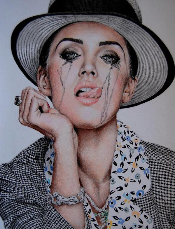 Colour Pencil Drawings by Valentina Zou