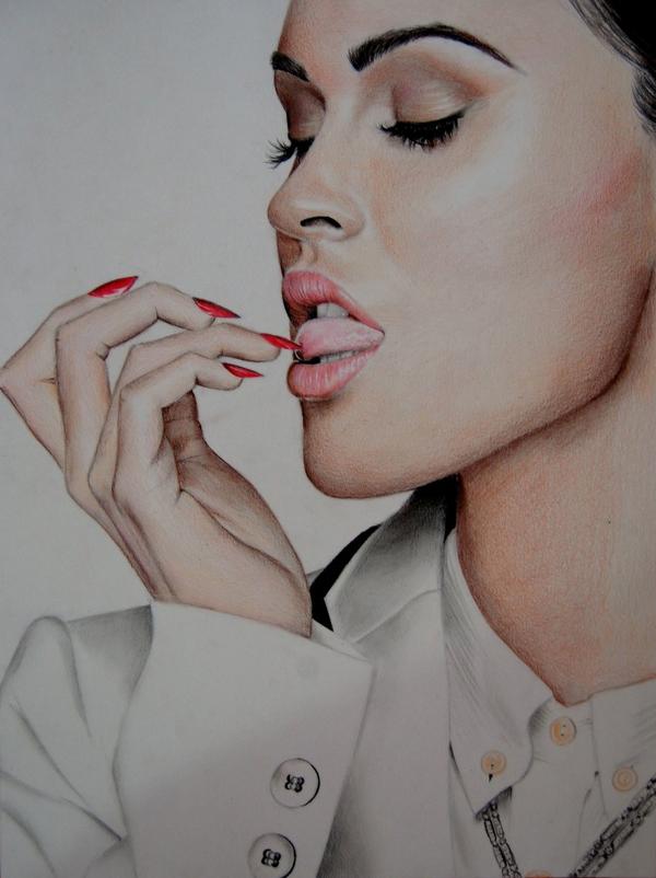 Colour Pencil Drawings by Valentina Zou