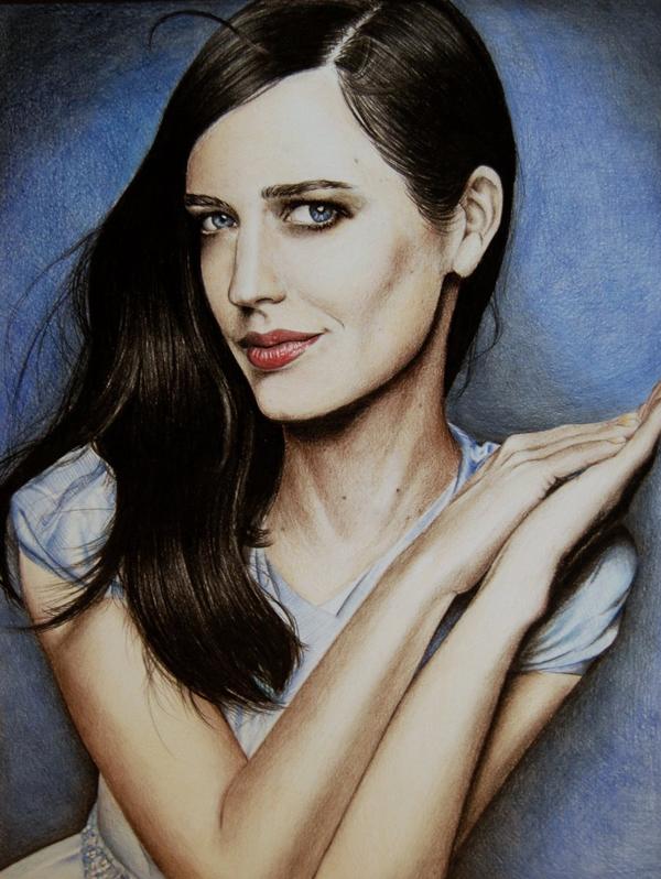 Colour Pencil Drawings by Valentina Zou