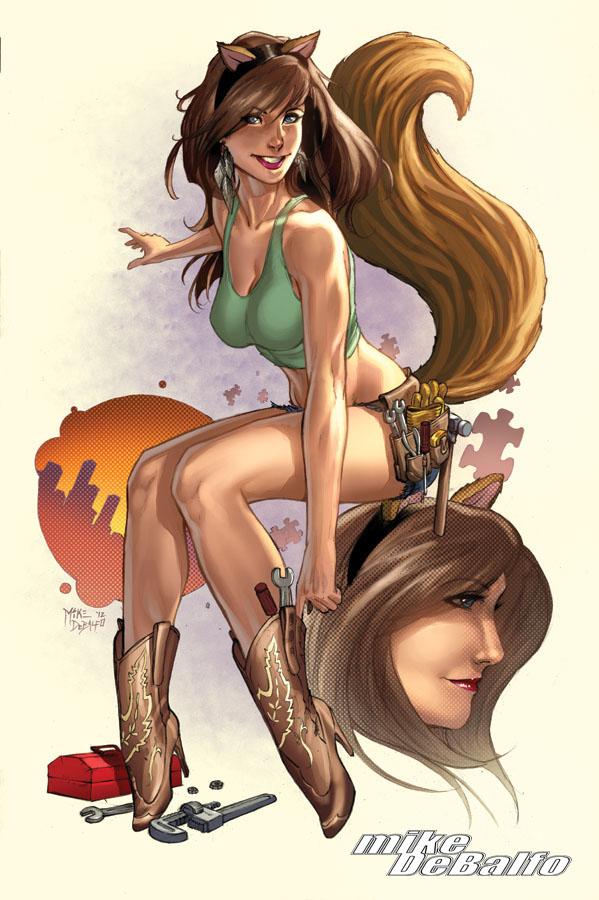 Comic Book Illustrations by Mike DeBalfo