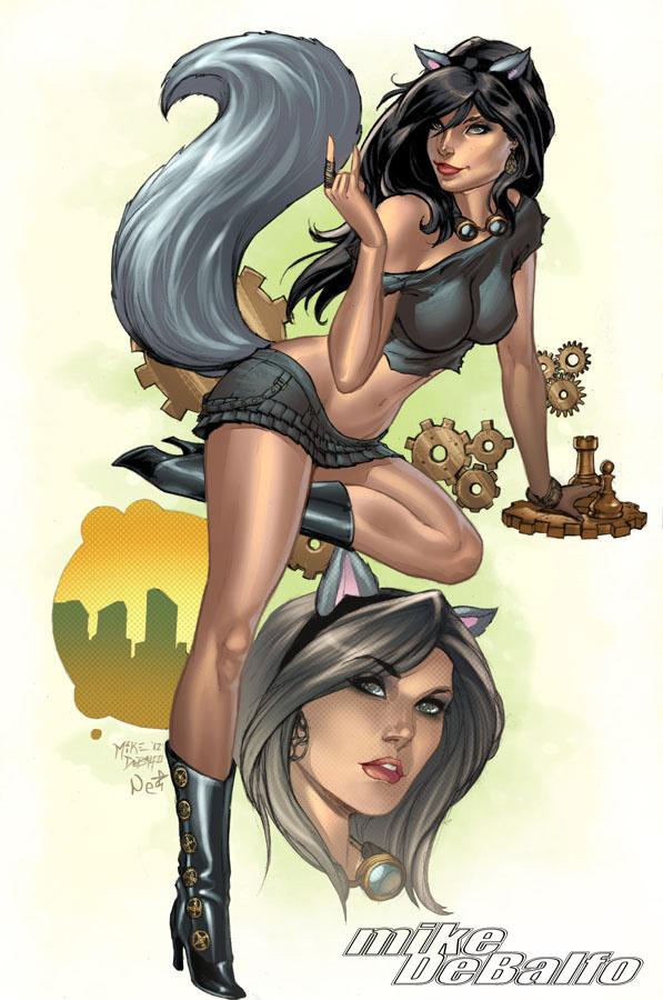 Comic Book Illustrations by Mike DeBalfo