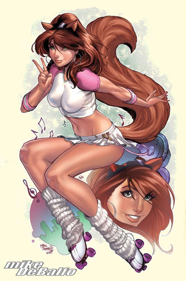 Comic Book Illustrations by Mike DeBalfo