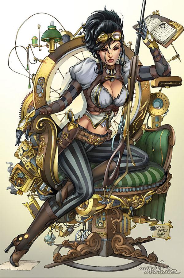 Comic Book Illustrations by Mike DeBalfo