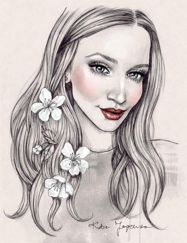 Elegant Illustrations by Kasia Jagielnicka