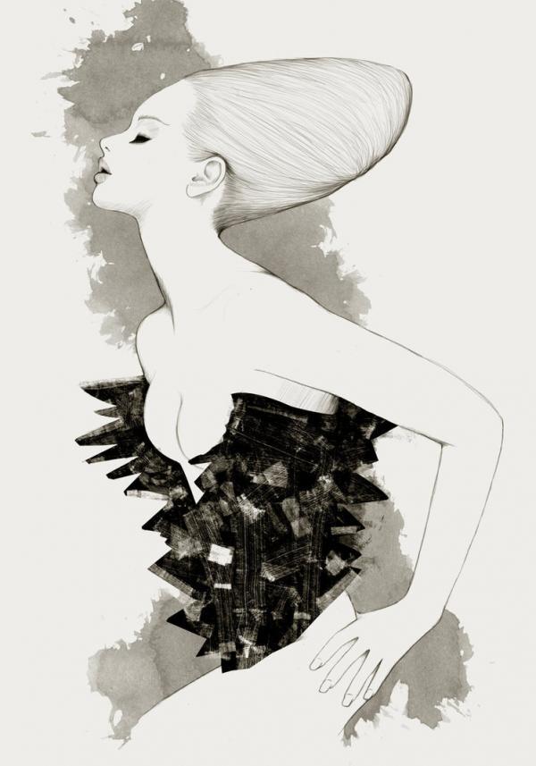 Fashion Illustrations by Will Ev