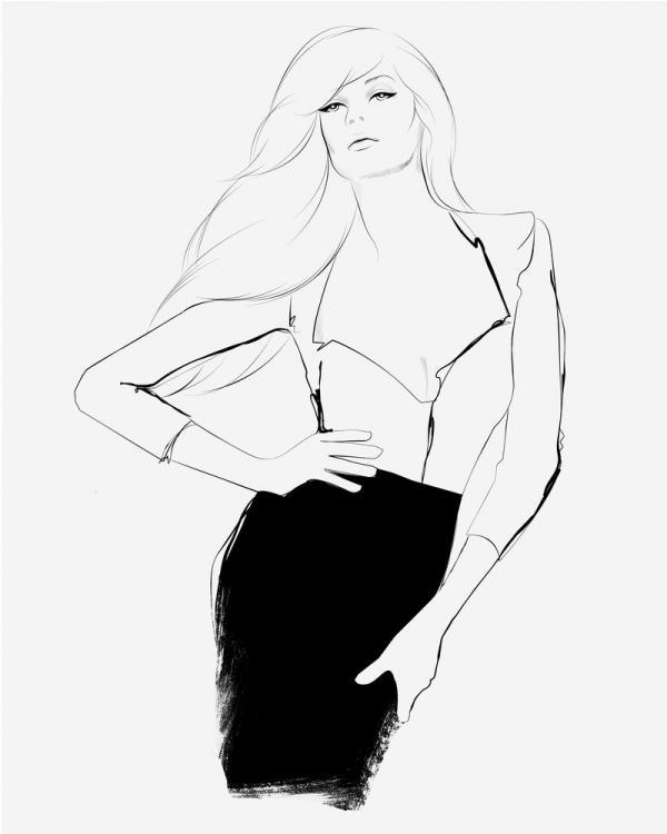 Fashion Illustrations by Will Ev
