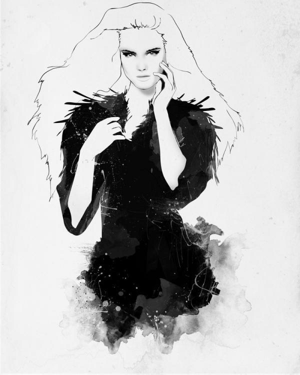 Fashion Illustrations by Will Ev