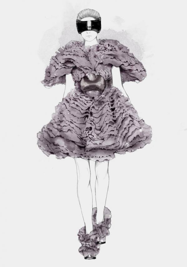 Fashion Illustrations by Will Ev
