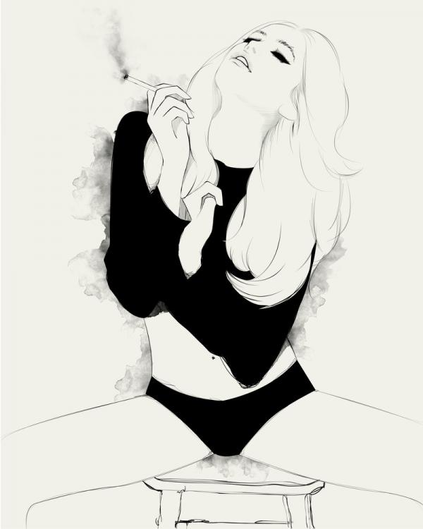 Fashion Illustrations by Will Ev