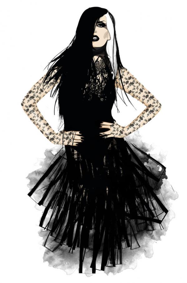 Fashion Illustrations by Will Ev