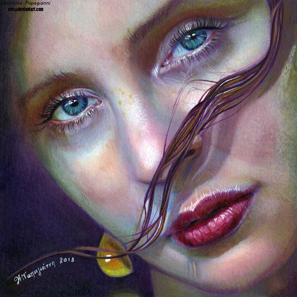 Portrait Drawings by Christina Papagianni