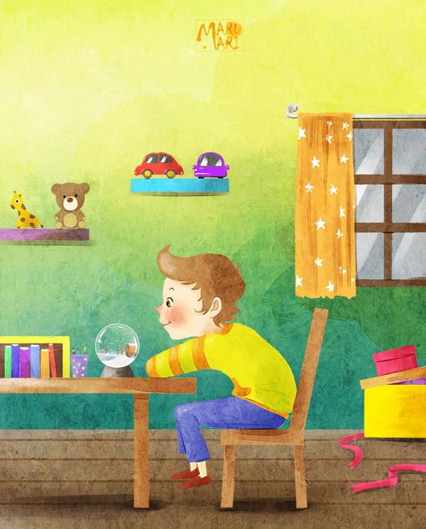 Children Illustrations by Kim Hyo Young