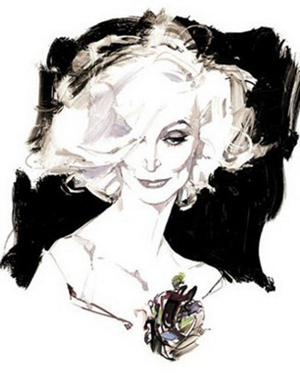 Fashion Illustrations by David Downton