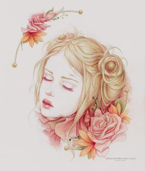 Colorful Pencil Drawings by Jennifer Healy