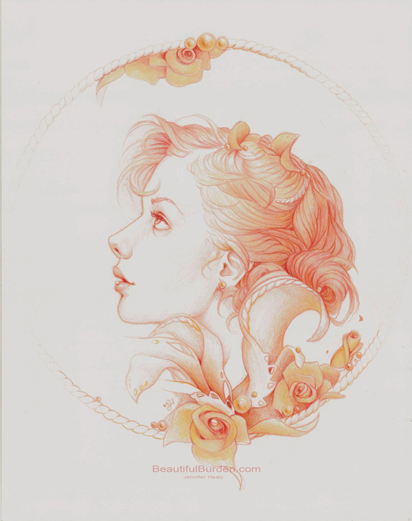 Colorful Pencil Drawings by Jennifer Healy