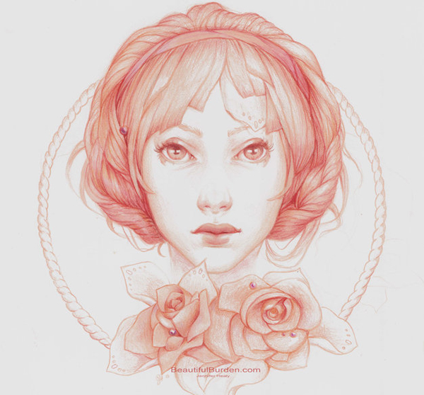 Colorful Pencil Drawings by Jennifer Healy
