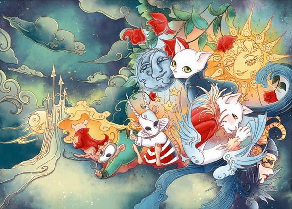 Children Comic Illustrations by Anne Patzke