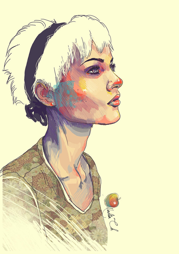 Portrait Illustrations by yourPorcelainDoll
